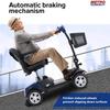 Heavy Duty Mobility Scooters for Seniors & Adults 300lbs Capacity - Electric Powered Mobility Cart - All Terrain Recreational Mobility Scooter for Travel- Blue (M1 Blue) view 2