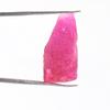 12 Ct. Untreated Natural Red Ruby Certified Ruby Crystal Healing Stone Rough Specimen, Collectible or Tumbling GA-321 view 3