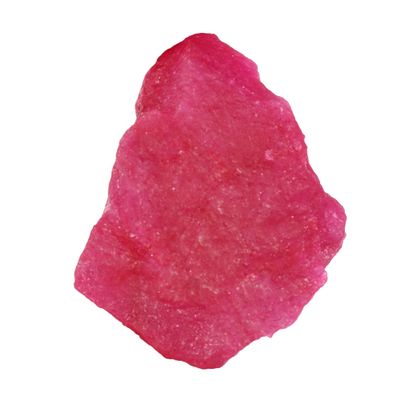 172 Ct. A Grade Red Ruby Rough Crystal Natural Chakra Stone Healing Crystal for for Tumbling, Cutting, Lapidary, Reiki GA-149