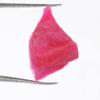 11.35 Ct. Natural Earth Mind Red Ruby Crystal Rough Loose Gemstone Untreated Certified Ruby for Wire Wrapping GA-485 view 2