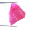 11.35 Ct. Natural Earth Mind Red Ruby Crystal Rough Loose Gemstone Untreated Certified Ruby for Wire Wrapping GA-485 view 3