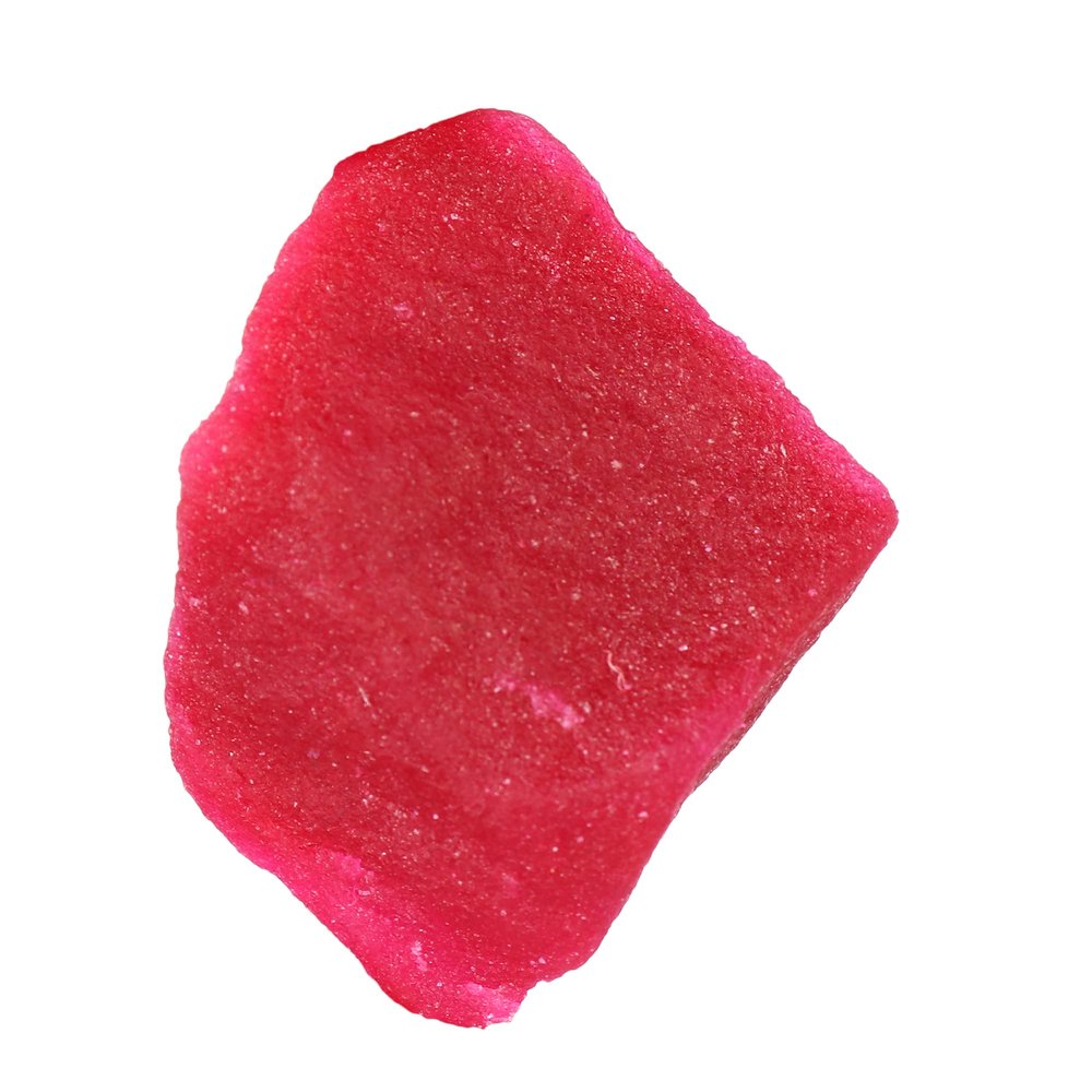 112 Ct. A Grade Natural Raw Rough Red Ruby Earth Mined Healing Crystal Rough Stone for Cabbing, Lapidary GA-114