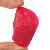112 Ct. A Grade Natural Raw Rough Red Ruby Earth Mined Healing Crystal Rough Stone for Cabbing, Lapidary GA-114 view 3