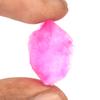 13 Ct. Red Ruby Gem Certified Rough Raw Ruby Unshape Loose Gemstone for Jewelry Making GA-97 view 3
