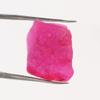 11.85 Ct. Natural Raw Rough Red Ruby Beads Rough Rock Crystal Loose Gemstone for Jewelry Making GA-427 view 2
