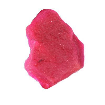 126 Ct. Natural Rough Red Ruby with Healing & Calming Effects - AAA Grade High Energy Raw Red Ruby for Reiki Crystal Healing GA-140