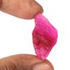 35 Ct. 1pc Natural Red Ruby Crystal Healing Stone Rough Ruby Certified Gem Decoration,Polishing, Wire Wrapping GA-173 view 2
