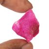 35 Ct. 1pc Natural Red Ruby Crystal Healing Stone Rough Ruby Certified Gem Decoration,Polishing, Wire Wrapping GA-173 view 3