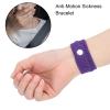 6 Pcs Nausea Wristbands, Nausea Relief Wristband, Motion Sickness Relief Bands Travel Acupressure Wristbands Band for Children Adult Morning Sickness Sea Travel Car Sickness(Purple) view 4