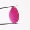 15.85 Ct. 1 pc Natural Red Ruby Rough Raw Gemstone Earth Mined Red Ruby Specimen Crystal Healing Specimen GA-209 view 3