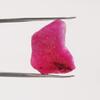 12 Ct. Natural Raw Rough Red Ruby Beads Rough Rock Crystal Loose Gemstone for Jewelry Making GA-375 view 2