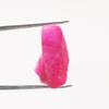 12 Ct. Natural Raw Rough Red Ruby Beads Rough Rock Crystal Loose Gemstone for Jewelry Making GA-375 view 3