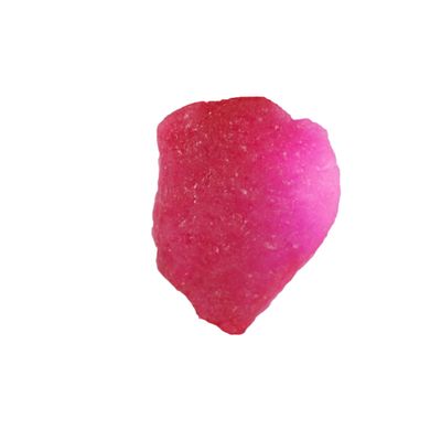 18.65 Ct. Healing Crystal Clear Ruby Rough Gemstone Raw Healing Stone for Yoga, Meditation, Aura Cleansing GA-186
