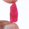 18.65 Ct. Healing Crystal Clear Ruby Rough Gemstone Raw Healing Stone for Yoga, Meditation, Aura Cleansing GA-186 view 2