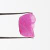 10 Ct. Natural Raw Rough Red Ruby Beads Rough Rock Crystal Loose Gemstone for Jewelry Making GA-217 view 2