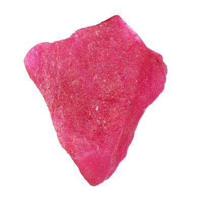 106 Ct. Red Ruby Rough Loose Gemstone Certified Ruby Chakras Healing Crystals, Energy Stone, Chunky Stone GA-91