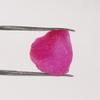 10.35 Ct. Natural Loose Ruby Red Color Uncut Rock Raw Rough Ruby Healing Crystal Ruby Gem, Certified Stone GA-420 view 2