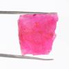 14.1 Ct. Untreated Natural Red Ruby Certified Ruby Crystal Healing Stone Rough Specimen, Collectible or Tumbling GA-481 view 2