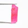 14.1 Ct. Untreated Natural Red Ruby Certified Ruby Crystal Healing Stone Rough Specimen, Collectible or Tumbling GA-481 view 3