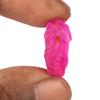 24 Ct. Natural Earth Mind Red Ruby Crystal Rough Loose Gemstone Untreated Certified Ruby for Wire Wrapping GA-5 view 2