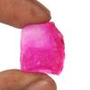 24 Ct. Natural Earth Mind Red Ruby Crystal Rough Loose Gemstone Untreated Certified Ruby for Wire Wrapping GA-5 view 3