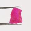 10 Ct. Red Ruby Rough Loose Gemstone Certified Ruby Chakras Healing Crystals, Energy Stone, Chunky Stone GA-411 view 2