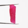 17.9 Ct. Red Ruby Rough Loose Gemstone Certified Ruby Chakras Healing Crystals, Energy Stone, Chunky Stone GA-251 view 3