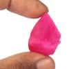 64 Ct. A Grade Red Ruby Rough Crystal Natural Chakra Stone Healing Crystal for for Tumbling, Cutting, Lapidary, Reiki GA-39 view 3