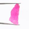 17.6 Ct. 100% Natural Supreme Excellent Red Ruby, Certified Rough Ruby Loose Gemstone Unheated Ruby GA-330 view 3