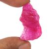 17 Ct. Natural Loose Ruby Red Color Uncut Rock Raw Rough Ruby Healing Crystal Ruby Gem, Certified Stone GA-20 view 3