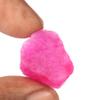 28 Ct. Natural Raw Rough Red Ruby Crystal, Erath Mined Crystal for Decoration, Wire Wrapping, Reiki Crystal Healing GA-63 view 2