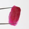 32 Ct. Healing Crystal Clear Ruby Rough Gemstone Raw Healing Stone for Yoga, Meditation, Aura Cleansing GA-266 view 2