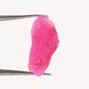 13.4 Ct. Natural Earth Mined Clear Red Ruby Healing Crystal Rare Raw Top Grade Rough Gemstone for Healing GA-398 view 3