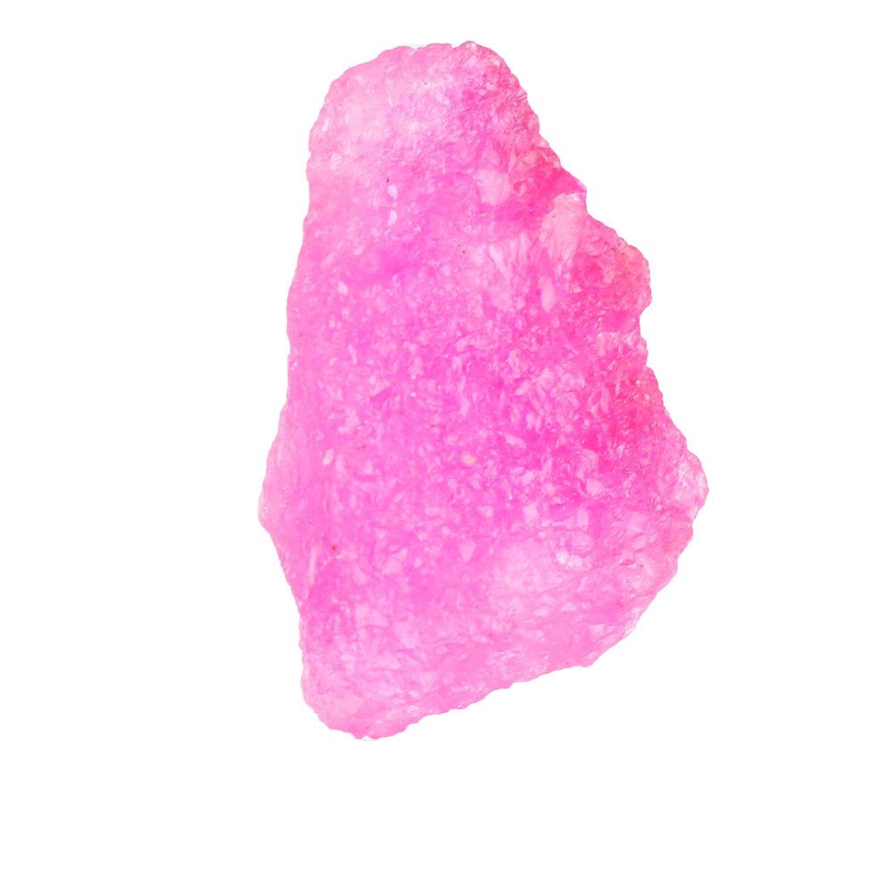 12 Ct. A Grade Natural Raw Rough Red Ruby Earth Mined Healing Crystal Rough Stone for Cabbing, Lapidary GA-444