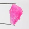 12 Ct. A Grade Natural Raw Rough Red Ruby Earth Mined Healing Crystal Rough Stone for Cabbing, Lapidary GA-444 view 2