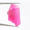 19.85 Ct. 1 pc Natural Red Ruby Rough Raw Gemstone Earth Mined Red Ruby Specimen Crystal Healing Specimen GA-466 view 2