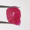 16.95 Ct. Natural Reiki Healing Rough Raw Red Ruby Gemstone for Crystal Therapy, Chakra Balancing, Meditation, Tumbling GA-464 view 2