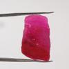 18 Ct. A Grade Red Ruby Rough Crystal Natural Chakra Stone Healing Crystal for for Tumbling, Cutting, Lapidary, Reiki GA-389 view 2