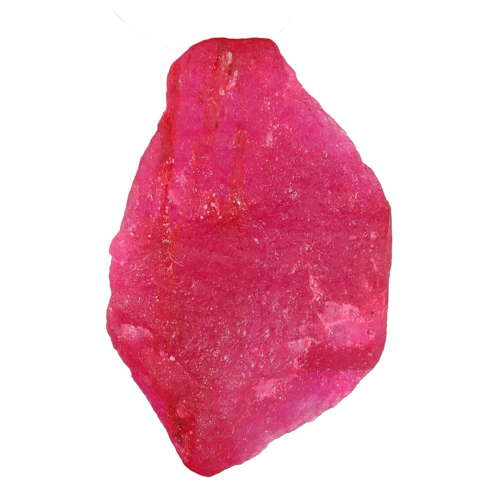 104 Ct. Untreated Natural Red Ruby Certified Ruby Crystal Healing Stone Rough Specimen, Collectible or Tumbling GA-401