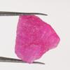 12.35 Ct. 1 pc Natural Red Ruby Rough Raw Gemstone Earth Mined Red Ruby Specimen Crystal Healing Specimen GA-386 view 2