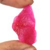 39 Ct. Natural Rough Raw Red Ruby Stone for Tumbling,Cabbing,Crystal Healing,Dcor & Other GA-28 view 3