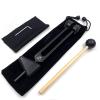 OM 136.1Hz Tuning Fork Weighted, Heart Chakra Tuning Energy Fork for Sound Healing, Meditation, Immune System and Circulatio, Perfect Healing Musical Instrument, Black view 1