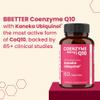 BBETTER CoQ10 100mg Softgels, Kaneka Ubiquinol - Active Form of Coenzyme Q10, Antioxidant for Heart Health, Healthy Blood Pressure Levels, Beneficial to Statin Users, 120 Count view 2