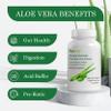 AloeCure Organic Aloe Vera Capsules, 160,000mg Inner Aloe Leaf Equivalent per Serving, Support Gut, Digestive, & Immune Health, Helps Maintain Balanced Stomach Acidity, Aloin Free, 30 Capsules view 2