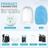 Ionic Foot Bath Detox Machine, Portable Foot Detox Machine Ion Cleanse Bath System with Stroage Bag, 100 Spa Liners, Spa at Home Detox view 2