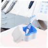 Healifty Portable Toothbrush with Tooth Box Creative Double- Design for Cleaning of Dentures for Travel and Daily Use Lightweight and Easy to Carry view 4