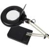 TECHTONGDA 20X Magnifier Light Amplification Table Black Lamp LED Magnifying Transparent Glass for Reading Working Crafts Workbench view 1