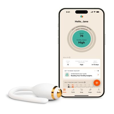 kegg Fertility Tracker + Free Fertility App | Discover Your Most Fertile Days | No Recurring costs | Predicts Fertile Window | Helps Exercise Pelvic Floor Muscles