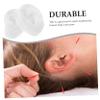 1 Pair Ear Mold Practice Tool Simulation Ear Model Acupoint Learning Tool Ear Models Artificial Display Ear Model Silicone Ear Model Auditory Meatus Model Imitation Real Ear view 3