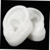 1 Pair Ear Mold Practice Tool Simulation Ear Model Acupoint Learning Tool Ear Models Artificial Display Ear Model Silicone Ear Model Auditory Meatus Model Imitation Real Ear view 4